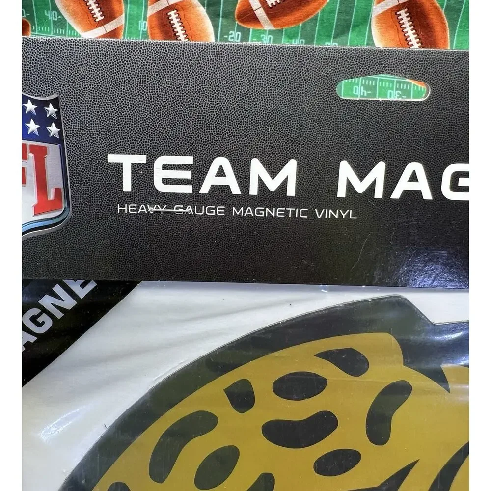 Jacksonville Jaguars Officially LicensedHelmet Magnet Made USA Heavy Gauge Vinyl